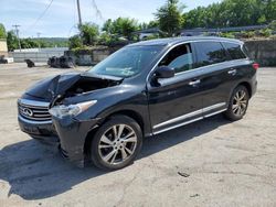 Salvage cars for sale at Marlboro, NY auction: 2013 Infiniti JX35