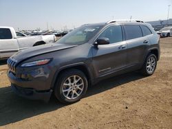 Salvage cars for sale at Brighton, CO auction: 2017 Jeep Cherokee Latitude