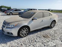 Salvage cars for sale at Taylor, TX auction: 2013 Chevrolet Malibu LTZ