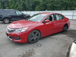 Honda salvage cars for sale: 2016 Honda Accord Sport