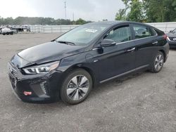 Carros salvage para piezas a la venta en subasta: 2018 Hyundai Ioniq Limited