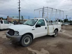 Salvage cars for sale from Copart Colorado Springs, CO: 2004 Ford F250 Super Duty