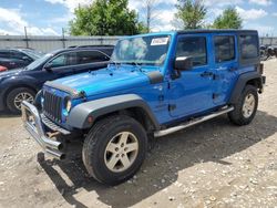 Salvage cars for sale at Appleton, WI auction: 2016 Jeep Wrangler Unlimited Sport