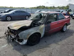 Salvage cars for sale at Fredericksburg, VA auction: 1987 BMW 325 IS