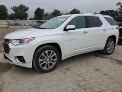 Salvage cars for sale at Wichita, KS auction: 2020 Chevrolet Traverse Premier