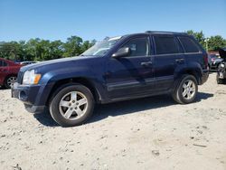 Jeep Grand Cherokee Laredo salvage cars for sale: 2005 Jeep Grand Cherokee Laredo