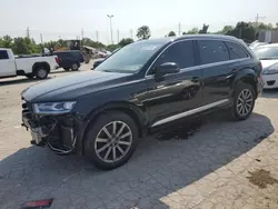 Salvage cars for sale at Sikeston, MO auction: 2018 Audi Q7 Premium Plus