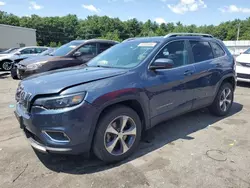 Jeep salvage cars for sale: 2019 Jeep Cherokee Limited