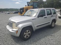 Salvage cars for sale at Concord, NC auction: 2012 Jeep Liberty Sport