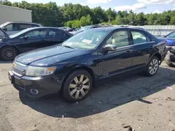 Salvage cars for sale at Exeter, RI auction: 2008 Lincoln MKZ