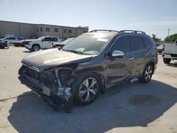 Salvage cars for sale at Wilmer, TX auction: 2019 Subaru Forester Touring