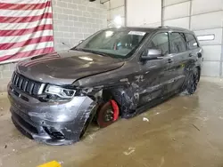 Jeep salvage cars for sale: 2018 Jeep Grand Cherokee SRT-8