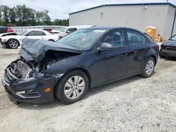 Salvage cars for sale at Spartanburg, SC auction: 2016 Chevrolet Cruze Limited LS