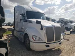 Salvage trucks for sale at San Antonio, TX auction: 2018 Kenworth Construction T680