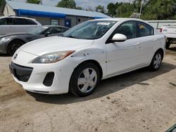 Salvage cars for sale at Wichita, KS auction: 2013 Mazda 3 I