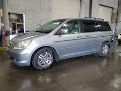 Salvage cars for sale at Ham Lake, MN auction: 2006 Honda Odyssey EXL