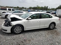 Salvage cars for sale at Riverview, FL auction: 2014 Volkswagen Passat S