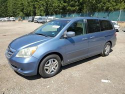 Salvage cars for sale at Graham, WA auction: 2005 Honda Odyssey EXL