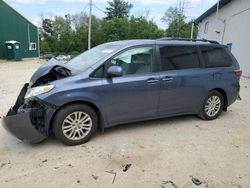 Toyota Vehiculos salvage en venta: 2017 Toyota Sienna XLE