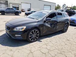 Salvage cars for sale at Woodburn, OR auction: 2018 Volvo V60 T5 Dynamic