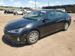 Salvage cars for sale at Colorado Springs, CO auction: 2019 Hyundai Elantra SE