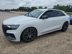 Salvage cars for sale at Houston, TX auction: 2021 Audi SQ8 Prestige