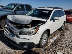 Subaru salvage cars for sale: 2017 Subaru Outback 2.5I Premium