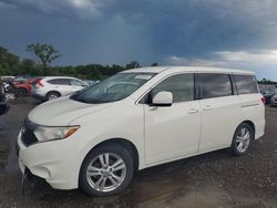 Salvage cars for sale at Des Moines, IA auction: 2013 Nissan Quest S