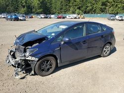 Salvage cars for sale at Graham, WA auction: 2014 Toyota Prius