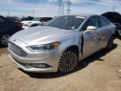 Salvage cars for sale at Elgin, IL auction: 2018 Ford Fusion TITANIUM/PLATINUM