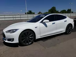 Vehiculos salvage en venta de Copart Littleton, CO: 2014 Tesla Model S