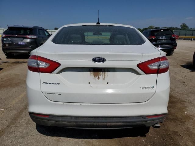 2016 Ford Fusion S Hybrid