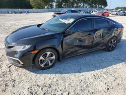 Honda salvage cars for sale: 2021 Honda Civic LX