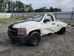 Chevrolet salvage cars for sale: 2012 Chevrolet Silverado C1500