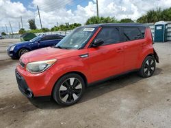 Salvage cars for sale at auction: 2016 KIA Soul +