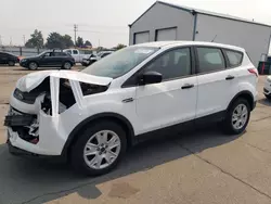 Salvage cars for sale at Nampa, ID auction: 2015 Ford Escape S