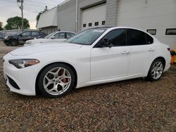 Alfa Romeo salvage cars for sale: 2018 Alfa Romeo Giulia TI