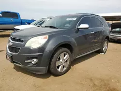 Chevrolet salvage cars for sale: 2012 Chevrolet Equinox LTZ