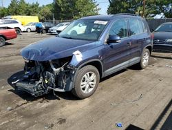 Salvage cars for sale at Denver, CO auction: 2016 Volkswagen Tiguan S