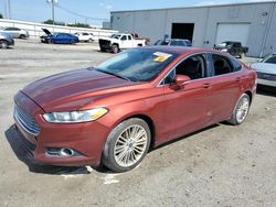Salvage cars for sale at Jacksonville, FL auction: 2014 Ford Fusion SE