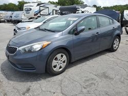 Salvage cars for sale at Sikeston, MO auction: 2016 KIA Forte LX