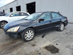 Honda salvage cars for sale: 2006 Honda Accord EX