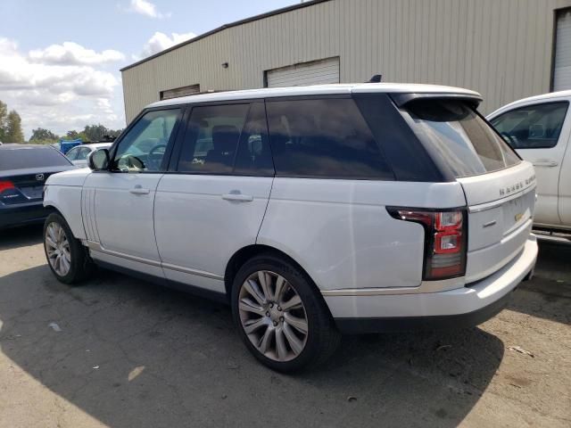 2015 Land Rover Range Rover Supercharged