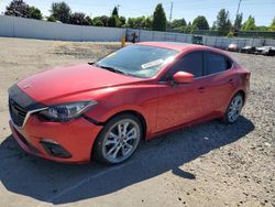 Salvage cars for sale from Copart Portland, OR: 2016 Mazda 3 Touring