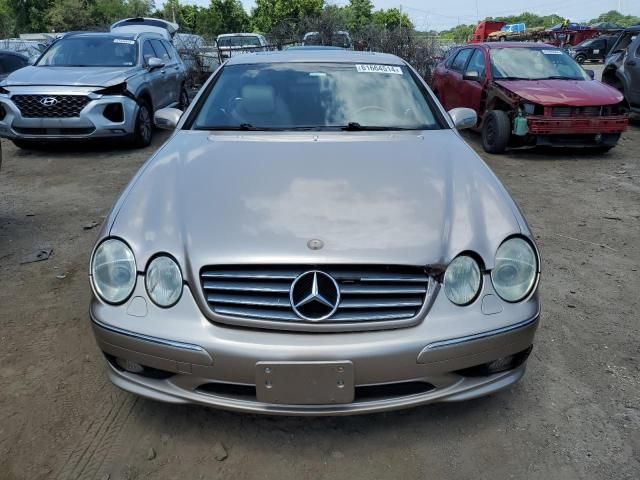 2001 Mercedes-Benz CL 55 AMG