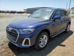 Salvage cars for sale at San Diego, CA auction: 2022 Audi Q5 Premium 45