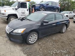 Nissan salvage cars for sale: 2015 Nissan Sentra S