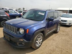 Jeep salvage cars for sale: 2018 Jeep Renegade Latitude