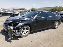 Chevrolet Malibu salvage cars for sale: 2017 Chevrolet Malibu LS