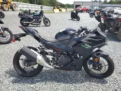 Salvage motorcycles for sale at Concord, NC auction: 2024 Kawasaki EX500 H